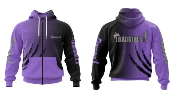 Bad Girls Purple Sublimated Jacket