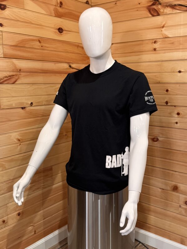 Bad Boys Hustlin Black T-Shirt (Bad Boys side log)