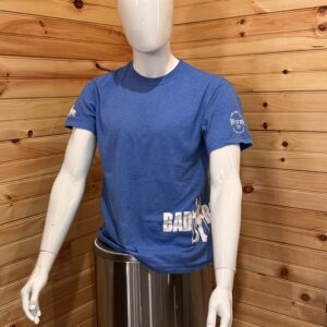 Bad Boys Hustlin Heather Blue T-Shirt (Bad Boys side logo)