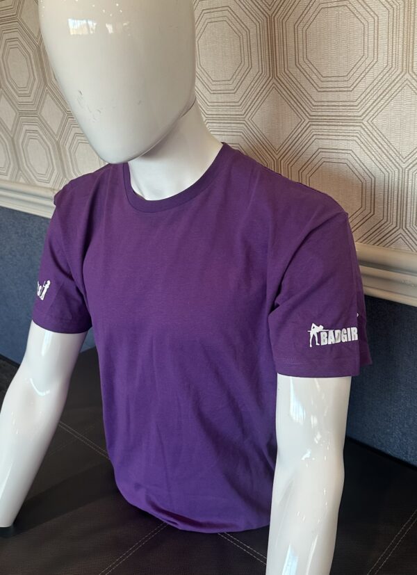 Bad Girls Purple Crew Neck T-Shirt (women’s cut)