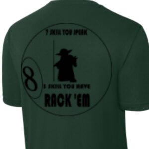 Bad Boys Yoda Silhouette Forrest Green T shirt