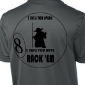 Bad Boys Yoda Silhouette Iron Grey T shirt