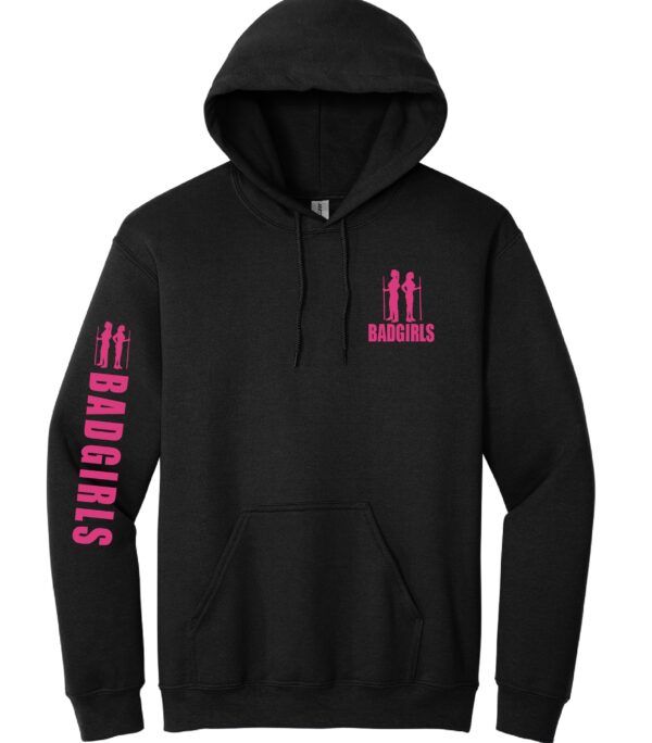 Bad Girls Black and Pink Hoodie