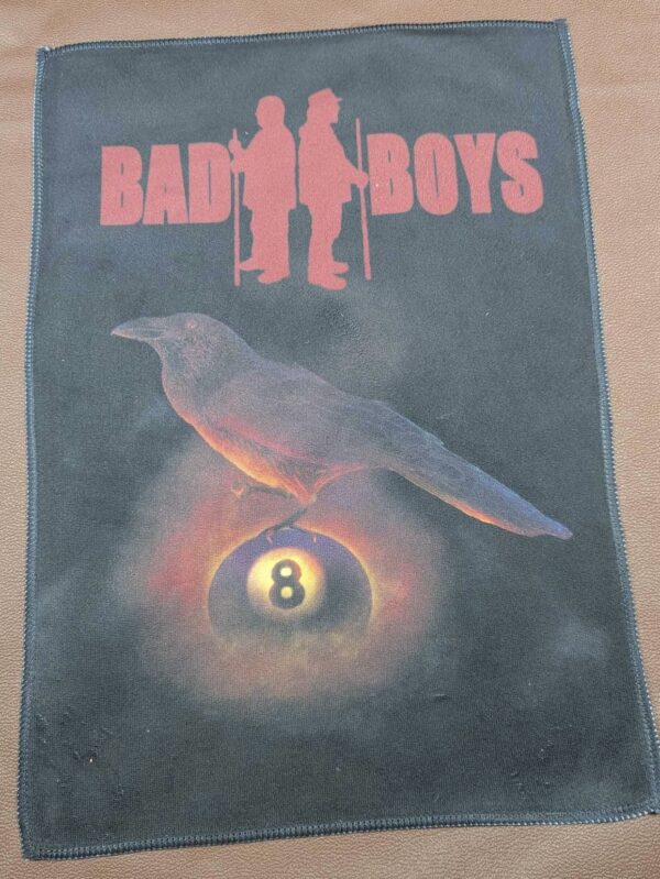 Bad Boys 8-Ball Raven Towel - Image 2