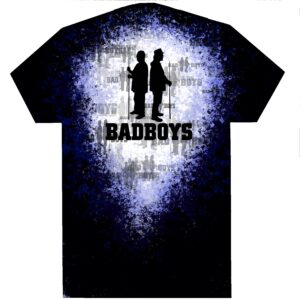 Bad Boys Sublimated Jersey  Black & Purple (Sponsored Players Series)
