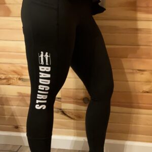 Bad Girls Leggings Black with side pockets
