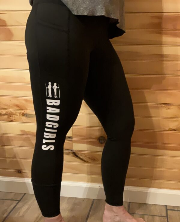 Bad Girls Leggings Black with side pockets
