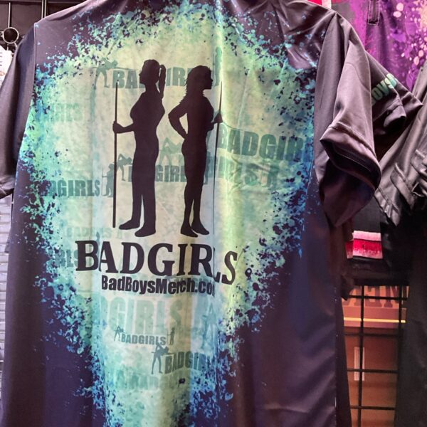 Bad Girls Sublimated Jersey Purple & Green (Sponsored Players Series)