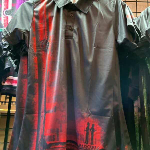 Bad Girls Sublimated Polo Red & Black (Sponsored Players Series)