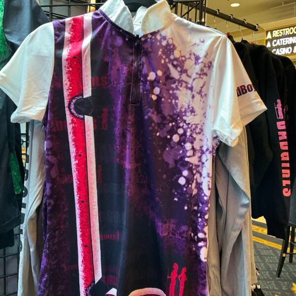 Bad Girls Sublimated Jersey Purple & White (Order)
