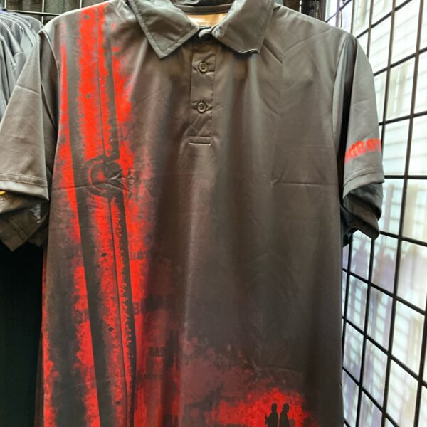 Bad Boys Sublimated Polo Red & Black (Sponsored Players Series)
