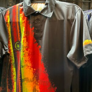 Bad Boys Sublimated Polo Yellow & Orange (Sponsored Players Series)